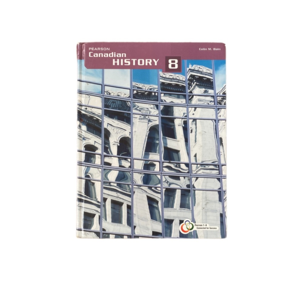 Pearson Canadian History and Human Geography Grade 8 Textbook